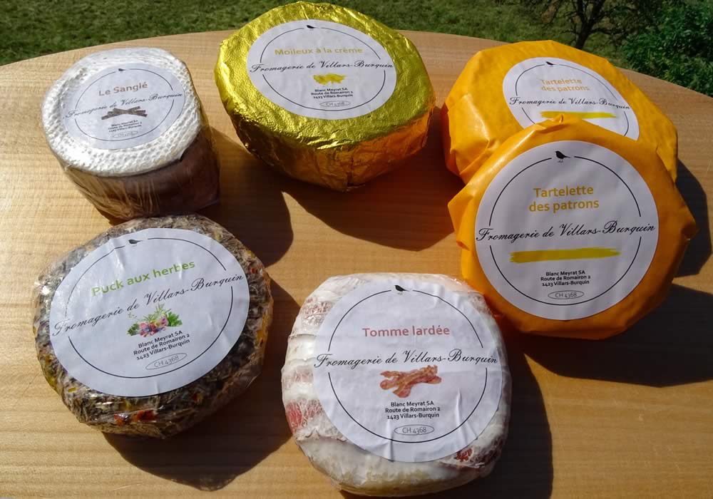 Fromagerie des Cuardis Blanc Meyrat SA